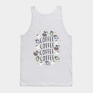 COFFEE COFFEE COFFEE - coffee cups, carafes, and sparkles Tank Top